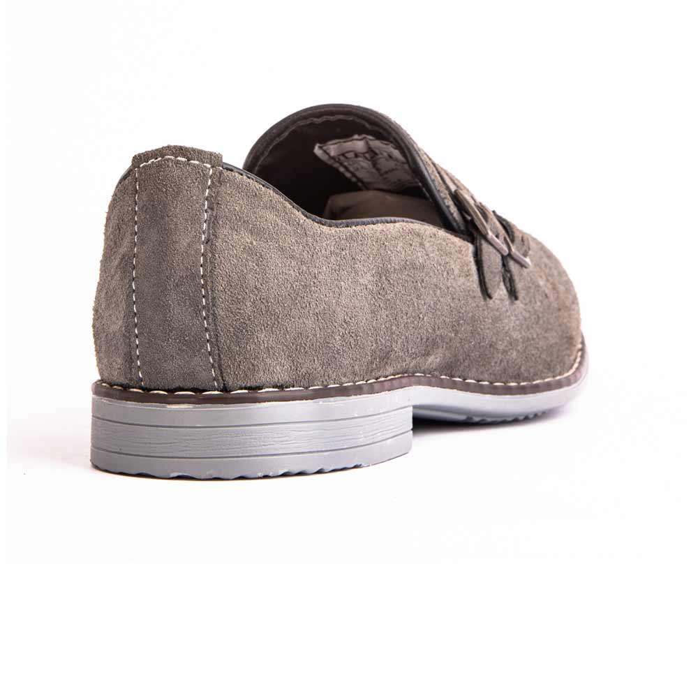 Men Chamois Loafer - Grey1