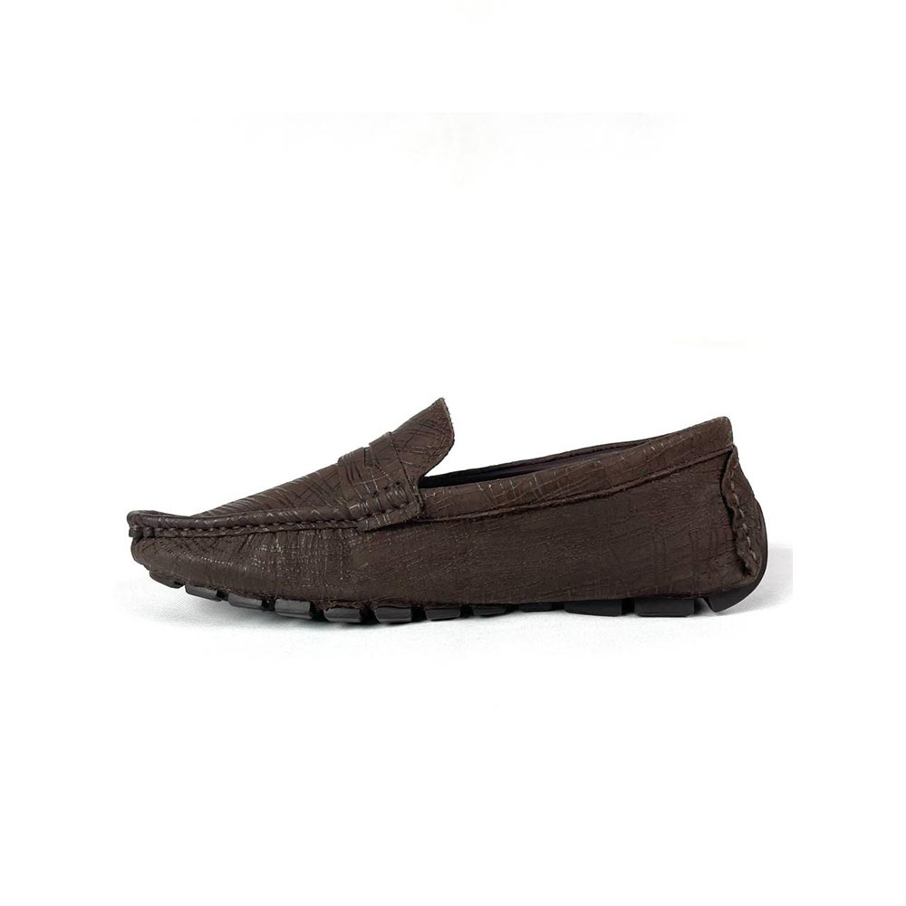 Basic men moccasin - Brown