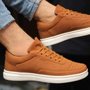 Fashion suede sneakers for men - Havana