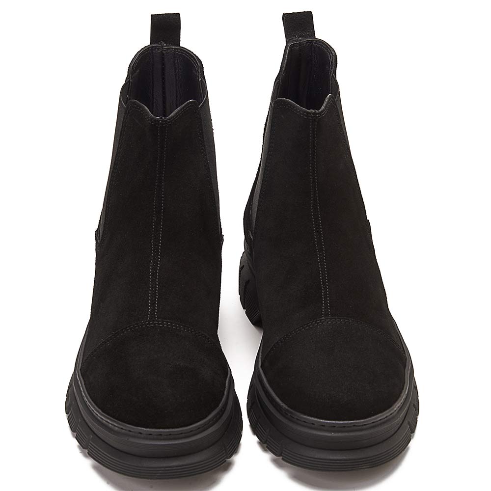 Men suede chelsea boots - Black