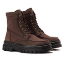 Genuine men leather boots - Brown