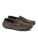 Men fashion chamois moccasin - Grey