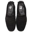 Men fashion chamois moccasin - Black