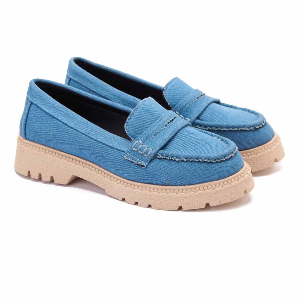 Women fashion moccasins - Jeans1