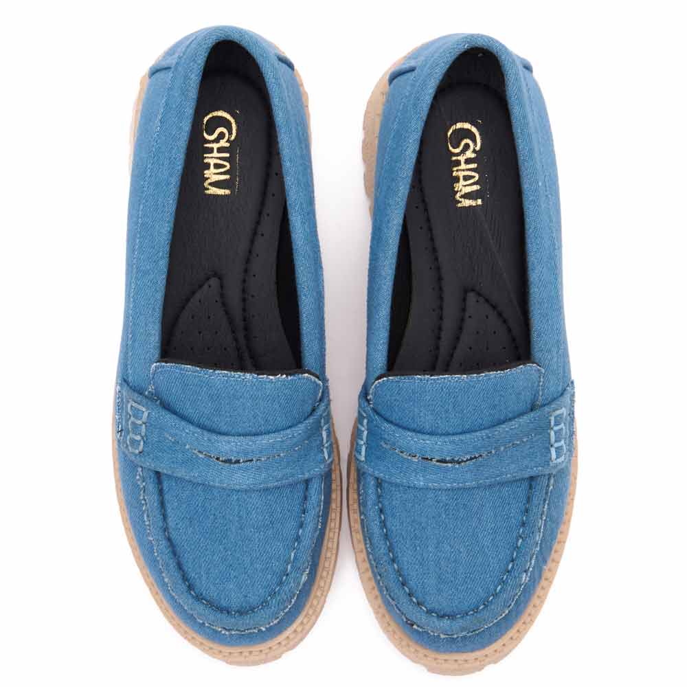 Women fashion moccasins - Jeans3