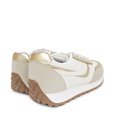 Fashion women trainer with gold details - Beige