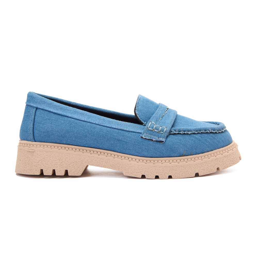 Women fashion moccasins - Jeans