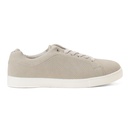 Perforated chamois sneakers - Light Grey