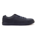 Perforated chamois sneakers - Navy