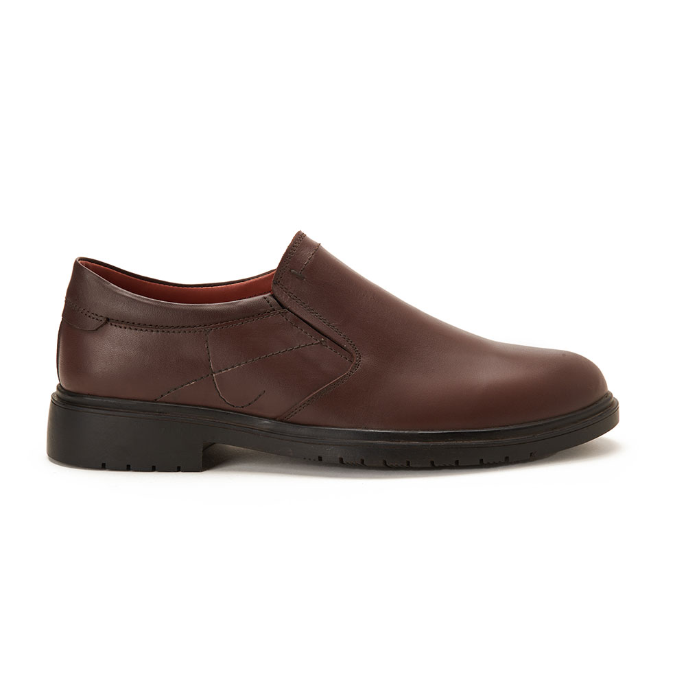 Men slip-on casual shoes - Brown