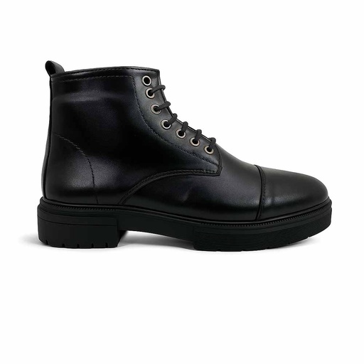 Men's leather half boots - Black