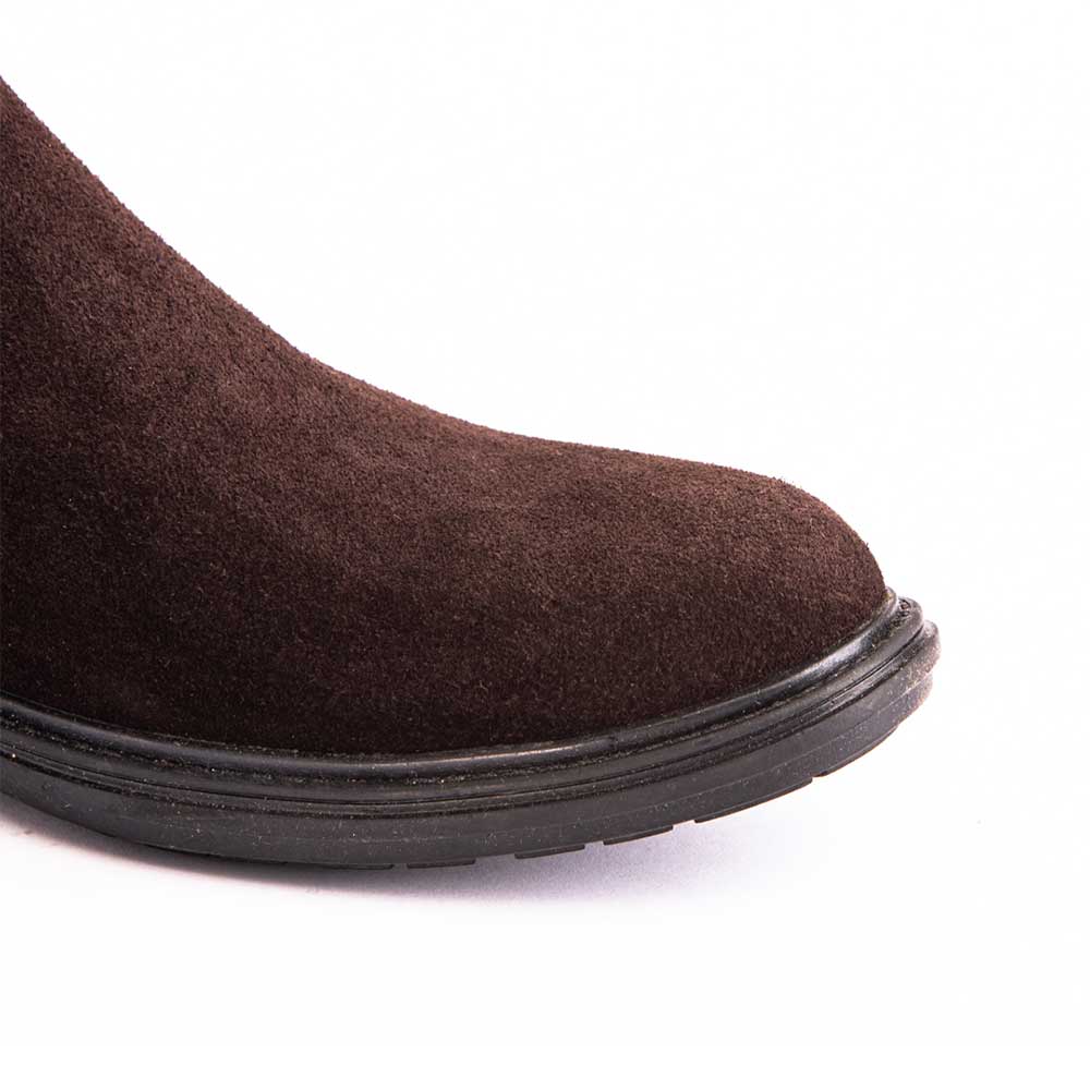 Chamois chelsea boot for men - Brown-5