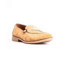 Men's single buckle monk shoes - Beige-6