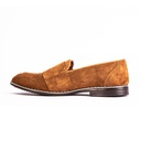 Men's double buckle monk shoes - Havana-2