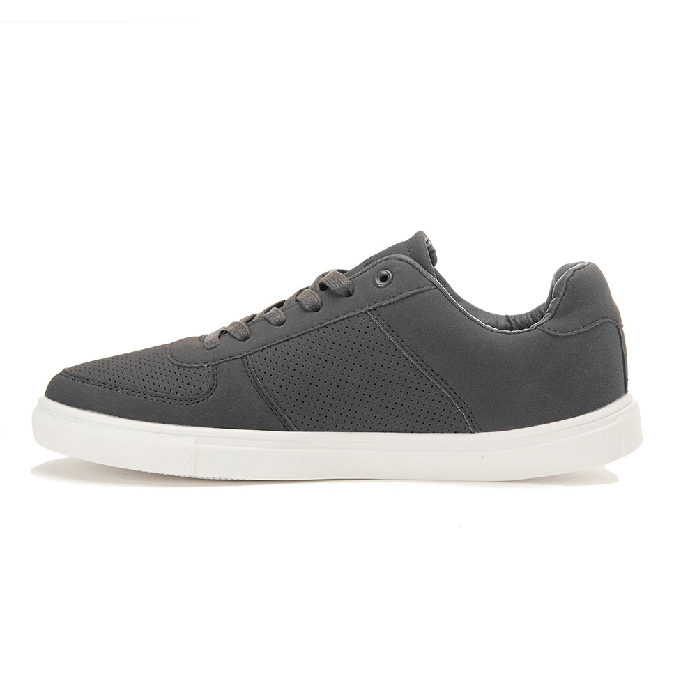 Faux-suede sneakers for men - Dark Grey