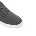 Faux-suede sneakers for men - Dark Grey