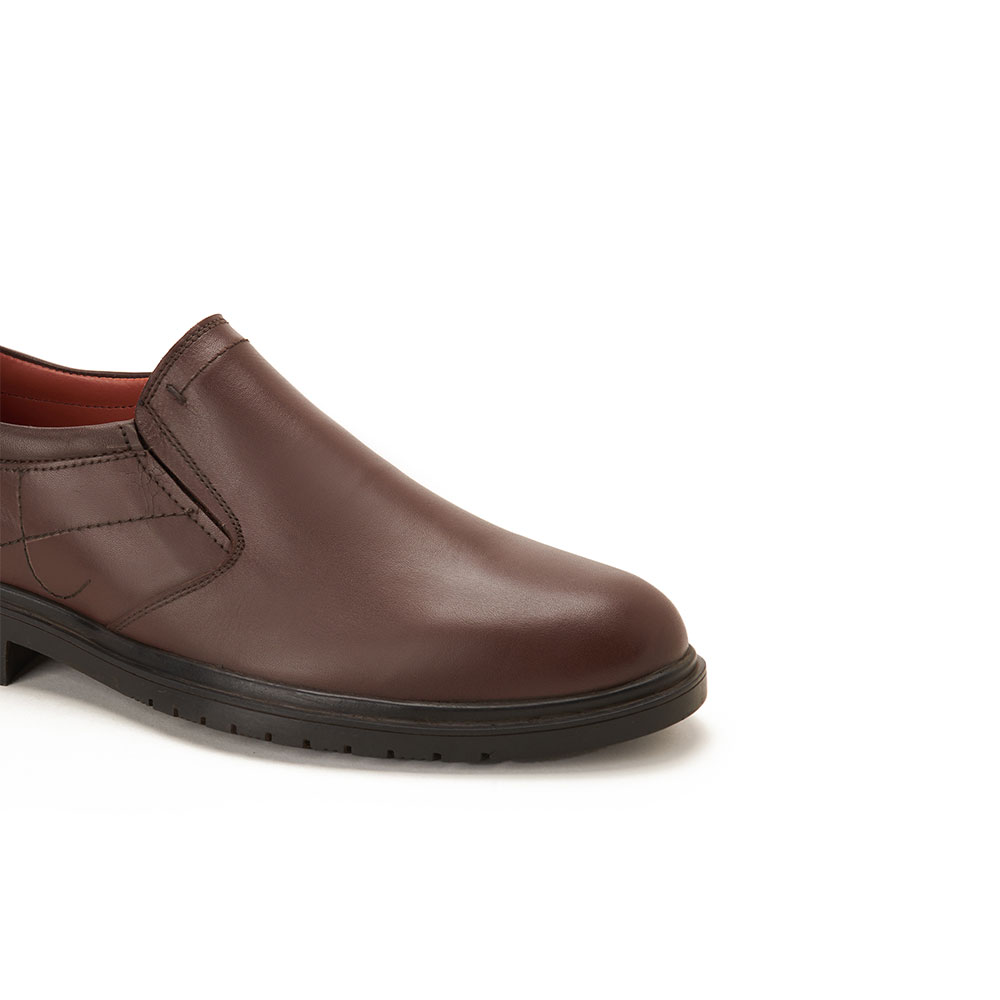 Men slip-on casual shoes - Brown