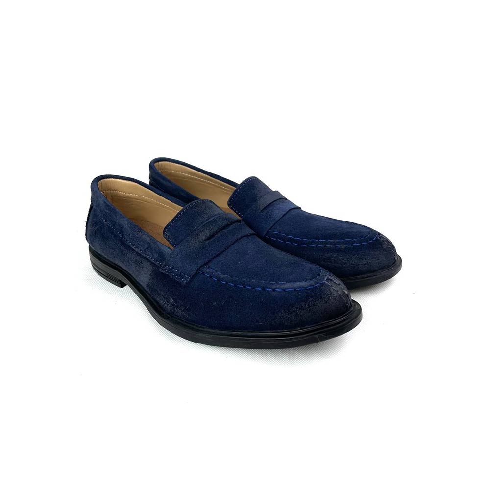 Trendy loafers for men - Navy
