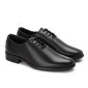 Genuine leather classic shoes - Black