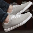 Faux-suede sneakers for men - Light Grey