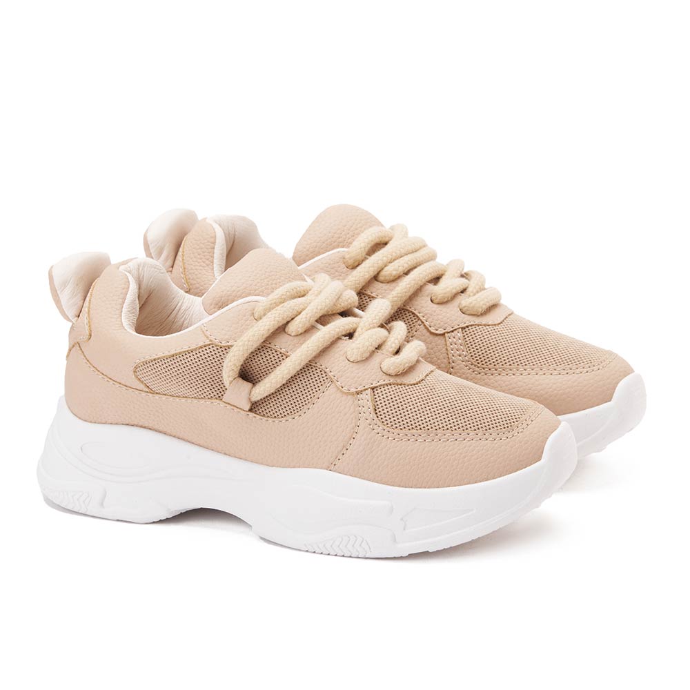 Women sneakers - Beige