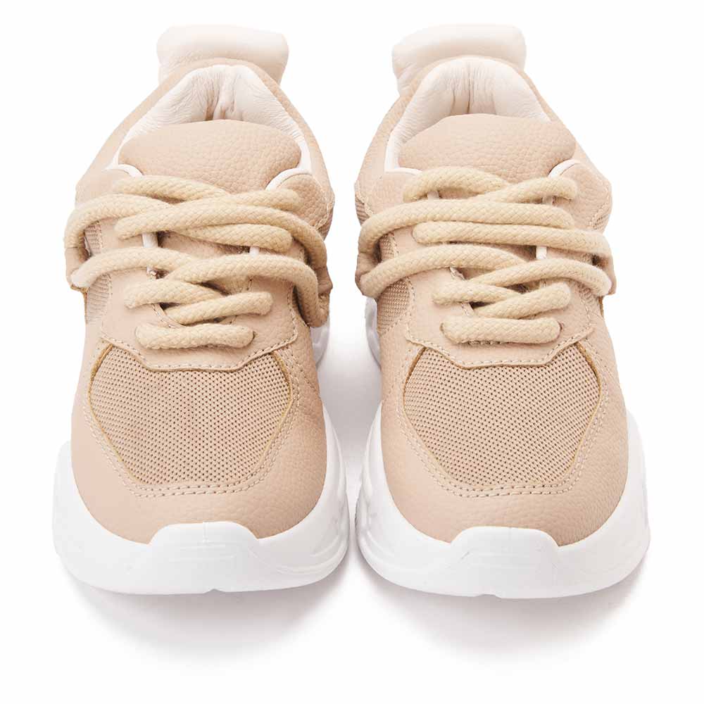 Women sneakers - Beige