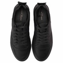 Men style perforated sneakers - Black2