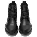 Men fashion leather boot - Black2