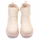 Women Fashion Leather Boot - Beige2