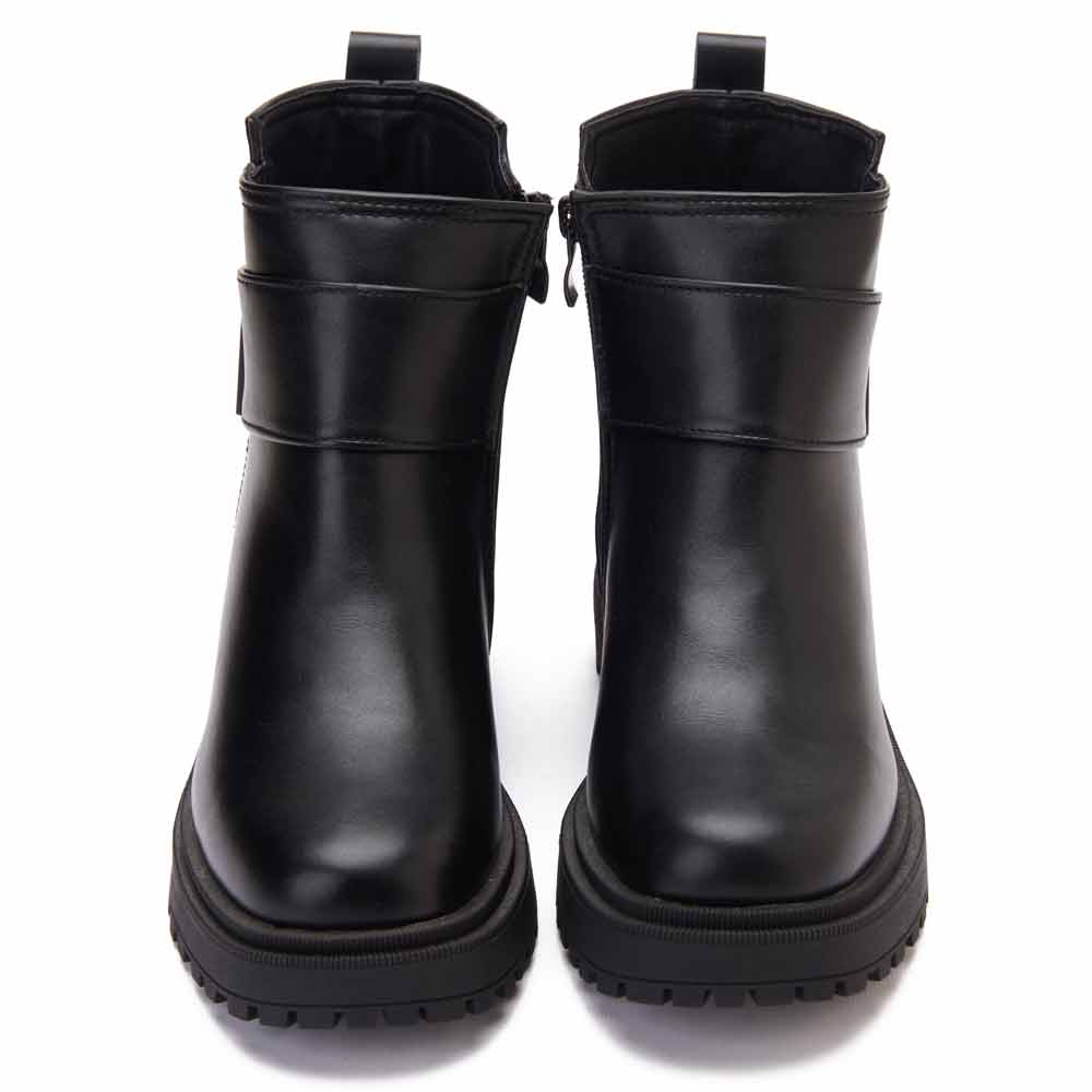 Women Fashion Leather Boot - Black2