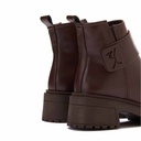 Women Fashion Leather Boot - Brown1