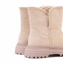 Women Stylish chamois boot - Beige1