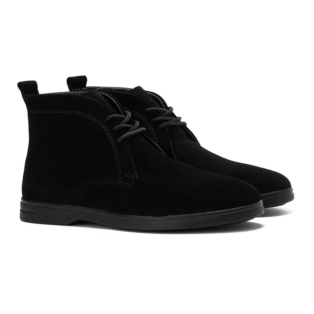 Men suede chukka Boot - Black