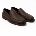 Men's leather moccasins - Brown