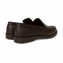 Men's leather moccasins - Brown1