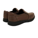 Men's leather casual shoes - Brown1