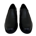 Leather slip on shoes with eva sole - Black2