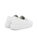 Women's quilted sneakers - White
