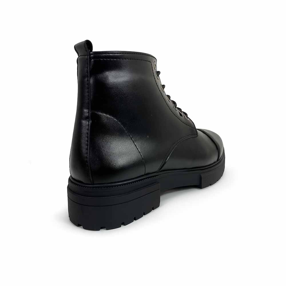 Men's leather half boots - Black1