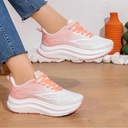 Women's fabric trainers - Pink2