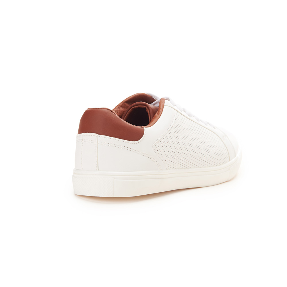 Perforated-sides-sneakers-with-havana-details-White-3