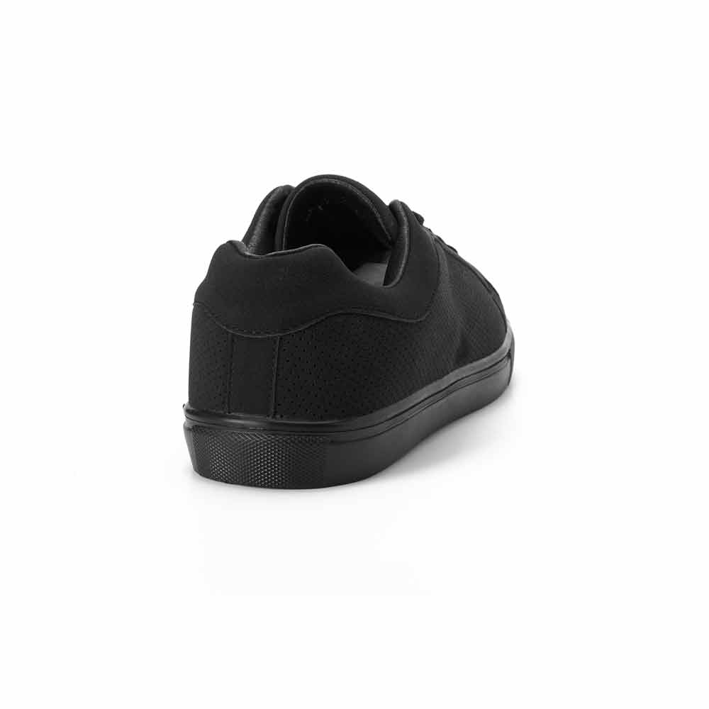 Perforated-chamois-sneakers-black-4