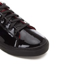 Men-glossy-sneakers-with-red-heel-Black-5