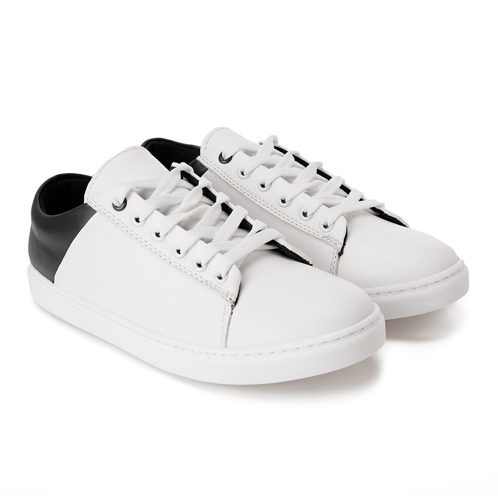 Men-sneakers-with-black-heel-White-4