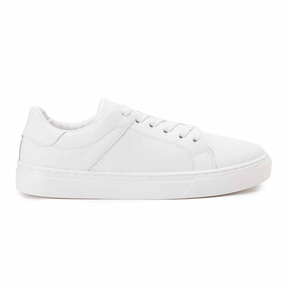 Men trend stylish sneakers - White