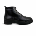 Men's leather half boots - Black