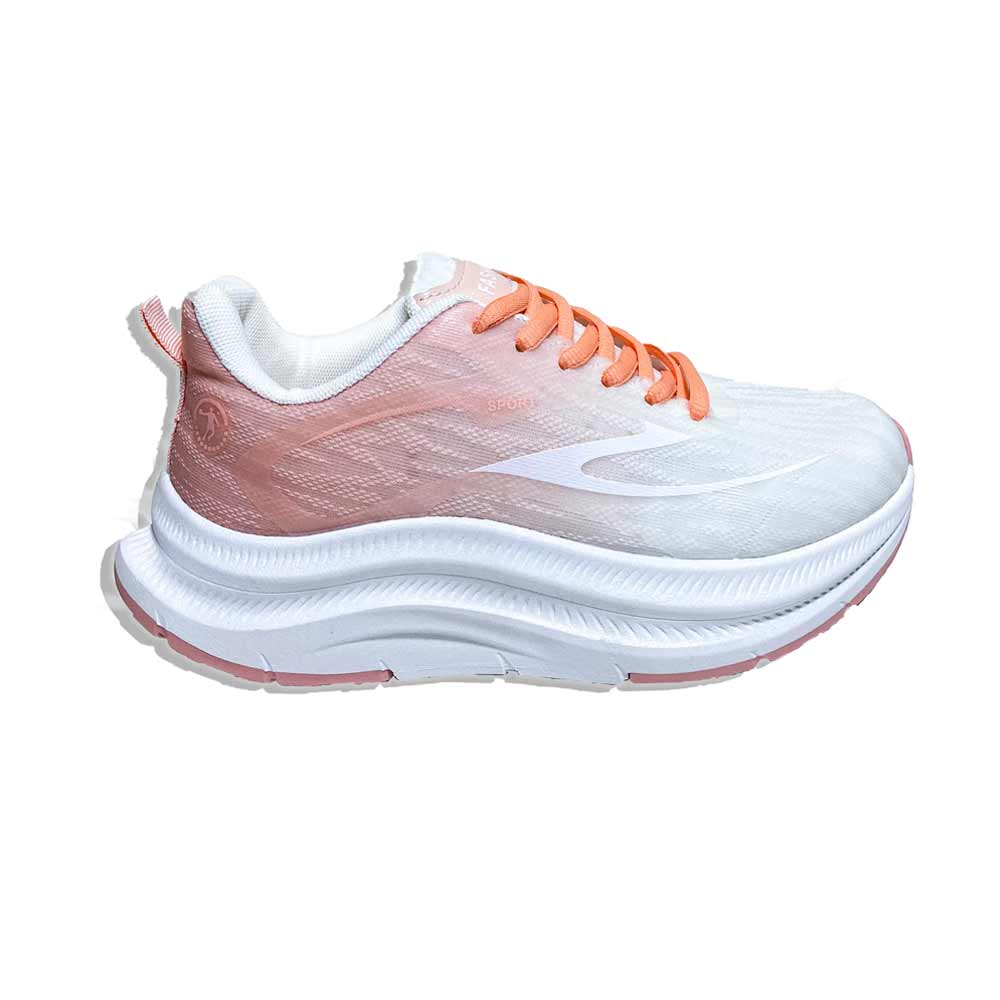 Women's fabric trainers - Pink