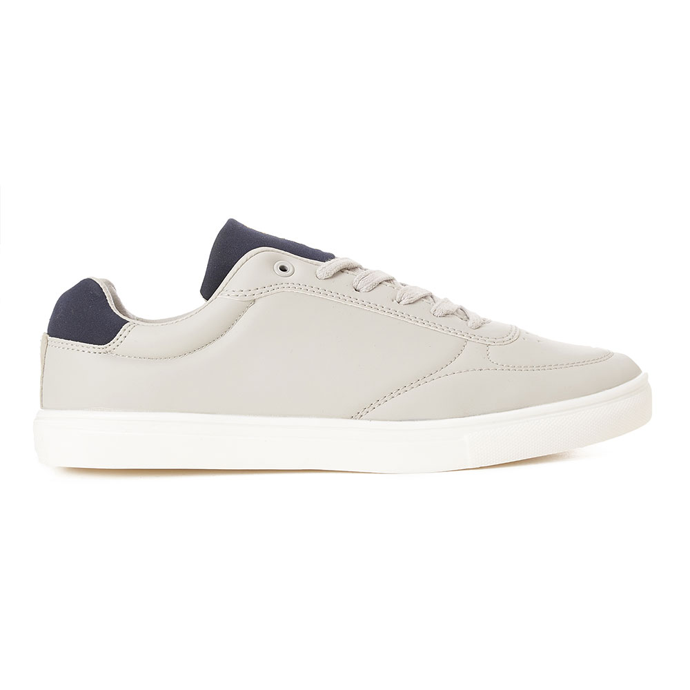 Men sneakers with navy details - Grey