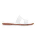 Padded women slides - White