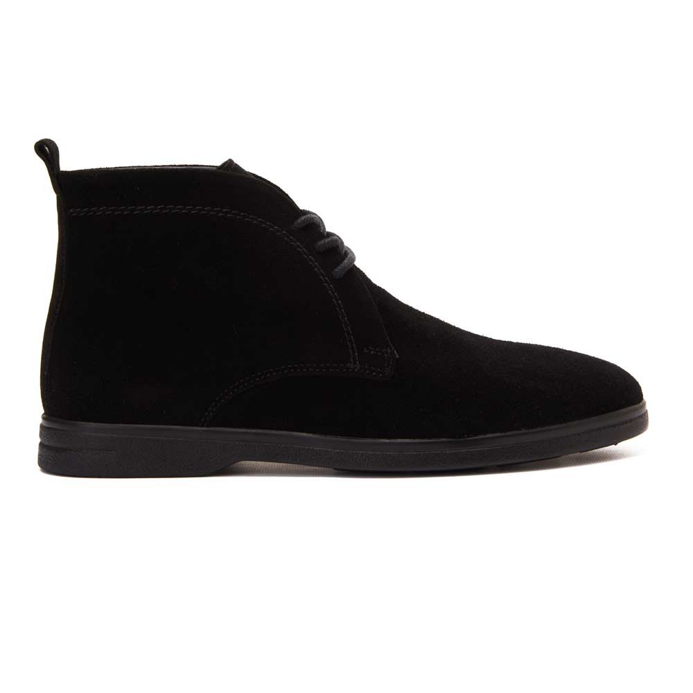 Men suede chukka Boot - Black